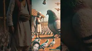 A Farmer&rsquo;s Life: So Many Chickens & Pigeons! 🐓🕊️ #Aj #Shorts #Hen #Pigeon #Viral #trending #cute