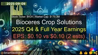 Bioceres Crop Solutions (BIOX|$170.3M) - 2025 Q4 & Full Year Earnings Analysis