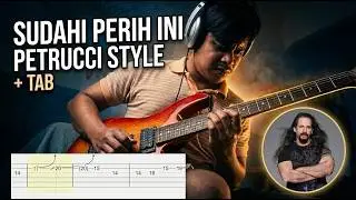 Tutorial Melodi 'Sudahi Perih Ini' John Petrucci Style! (Tutorial + TAB)