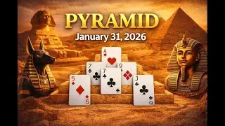 Pyramid January 31, 2026 - Microsoft Solitaire Daily Challenge