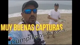 Aprendiendo a Pescar, Pesca de jurel al estilo de surfcasting // pesca de orilla