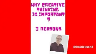 Why creative thinking is important?