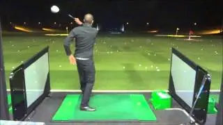 TopGolf Coaching Trick Shot #7 - The one handed drive