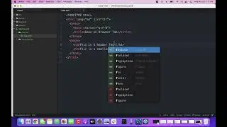 Creating a .html file in atom, explanation of html and style tags