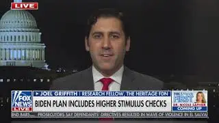 Biden&rsquo;s Swampy Stimulus Package Fails Working Americans | Joel Griffith on Fox News