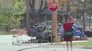 Is Lakewood responsible for cleaning up a moving homeless encampment?
