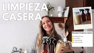 Limpieza casera y natural 🧺 Mis productos de limpieza sin t&oacute;xicos