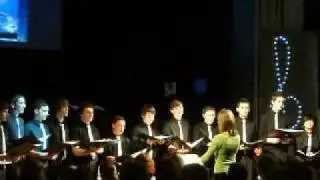 Writhlington School 'Man Choir' - 'You raise me up.'
