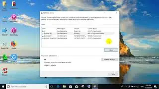 how to HDD defragment and optimize (computer)