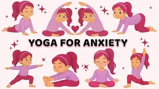 Morning Yoga for Anxiety Relief 🌿 Calm Start for Kids | Yoga With Nimi
