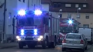 [KÜCHENBRAND] Einsatz für die FF Deizisau + DLK FF Plochingen und DRK (Hauptübung 2015)