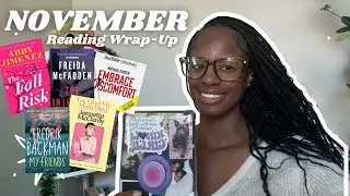 ✨ November Reading Wrap Up | Best & Most Surprising Books I Read This Month 📚 (NO SPOILERS)