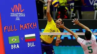 Brazil 🆚 Bulgaria - Full Match | Men&rsquo;s Volleyball Nations League 2019