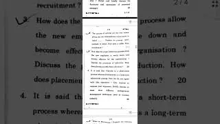 MTTM-3(Managing personnel in tourism) June 2025 question paper|#ignou #exam #questionpaper #viral