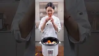 电饭锅里蒸出来的红薯软糯香甜，特别好吃，做法简单#电饭煲美食#蒸红薯#自己做美食