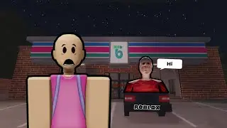 This place is CREEPY 😭 |  Roblox Midnight Cashiers 😨
