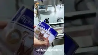 Can Sealing Machine for Tin Can , Can Closing Machine for Powder Can, Dry food Can Seaming  #machine