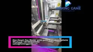 Key Master 8 Holes Grid Arcade Machine Toy Redemption Vending Machine Crane Game Machine#KeyMaster