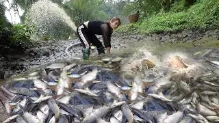 Catching fish the wild, Fishing techniques, Use A Large Capacity Pump catching fish in a wild lake