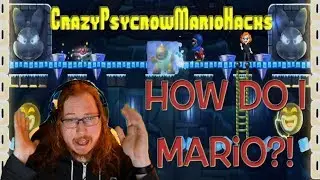 How Do I Mario?! (Crazy Hacked NSMBU Level by Psycrow!!)
