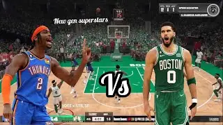 WIN OR GO HOME! Shai Gilgeous Alexander VS Jayson Tatum MYLEAGUE ONLINE