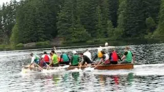 War Canoe Race at 2010 BC Championships