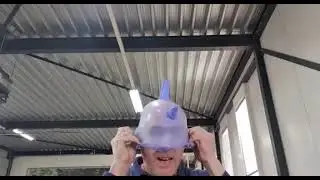Mask blowing