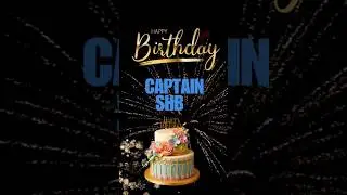 Happy birthday captain shb #captain #happybirthday #happybirthdaywishes #happybirthdaytoyou