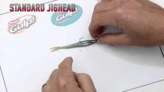Rigging Berkley Soft Plastics with Standard Jigheads