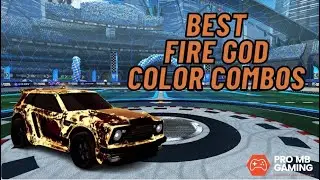 Best Fire God Color Combinations in Rocket League