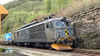 Godstog p&aring; Trengereid 05.05.20