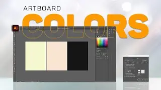 How to change Art board Colors in Illustrator