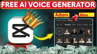 CapCut Ultra-Realistic AI Voice Generator | Monetizable Voiceover Tutorial