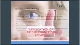 Application of Iris recognition in CROs