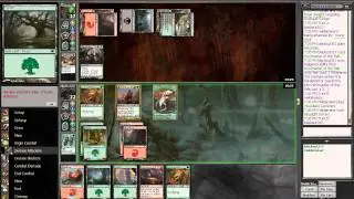 Werewolves vs 4 color control game 2 Innistrad Block Constructed Magic the Gathering
