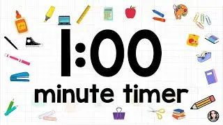 1 Minute Timer {Back to School}: Classroom Timer | Transitions | Breaks