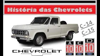 História das picapes Chevrolets D10 A10 C10 veraneio