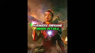 Every Hidden Details You Missed In Avengers Endgame #avengers #marvel #shorts