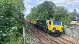 Class 70 + 444 Desiro | 70004 + 444027 + 444009 | Freightliner + SWR