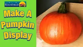 How to make a magical pumpkin display
