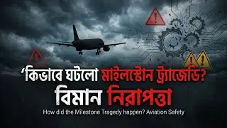 মাইলস্টোন ট্র্যাজেডি কীভাবে ঘটল? | Aviation Safety Failure Explained | True Crime Documentary