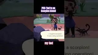 Scorpion Breaks the Rules in ACNH #animalcrossing #acnhfunny #acnhscorpion #animalcrossing #acnh