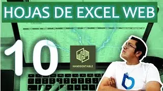 Handsontable(10)  - Hoja tipo excel en web (Funciones de excel en celdas)