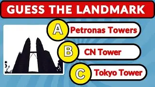 Can You Guess the Famous Landmark by Its Silhouette? | Fun Quiz Challenge | Myx Quiz