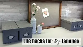MY TOP 4 LIFE HACKS | TWIN AND BIG FAMILY LIFE HACKS | Nesting Story