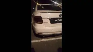 Volkswagen Vento 1.6 mpi muffler delete