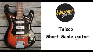 Teisco Kawai Made in Japan Short Scale Rare 3 pickups with tremolo bridge