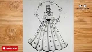 how to draw a girl || backside girl drawing|| easy drawing step by step || girl drawing