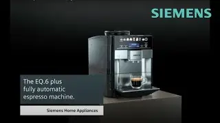 Siemens espressomaskin EQ.6 plus &ndash; Kaffemaskinen som &auml;r enkel att anv&auml;nda.