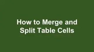 Microsoft Word 2016 Tutorial 7 How to Insert, Edit and Customize Tables